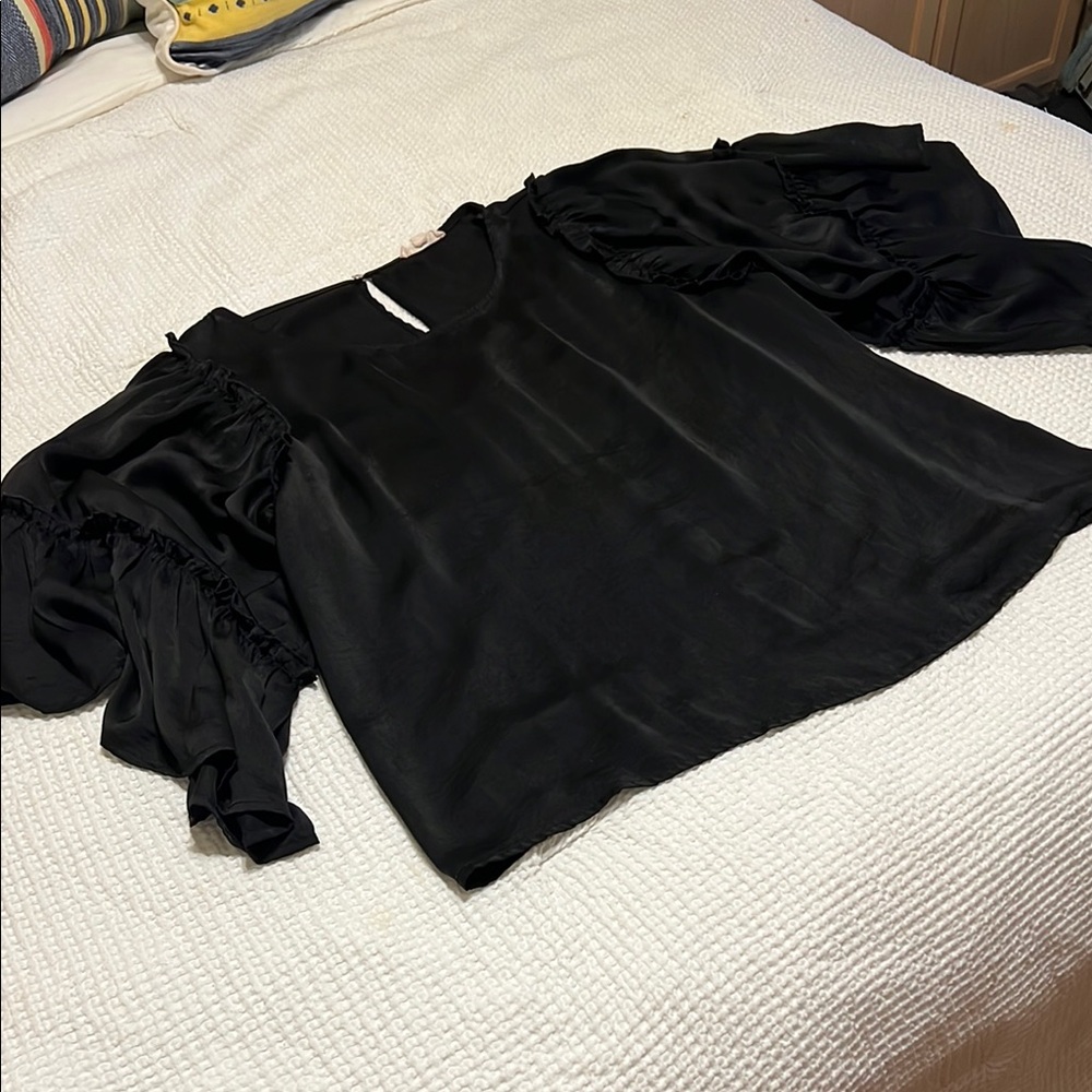 Elegant Black Women's Top